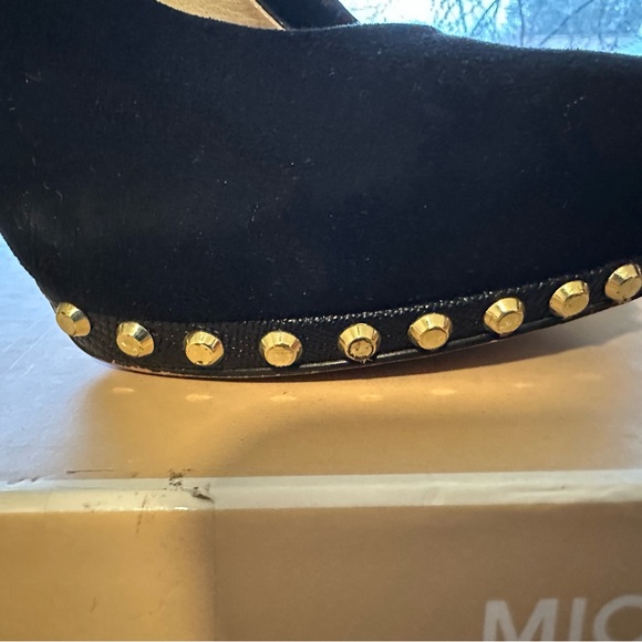Michael Kors Suede Studded Platforms - Picture 11 of 12